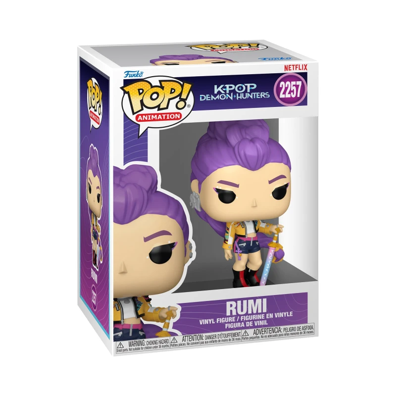 Image of Funko Pop! Animation: Kpop Demon Hunters - Rumi - Collectable Vinyl Figure - Gift Idea - Official Merchandise - Toys for Kids & Adults - TV Fans - Mod