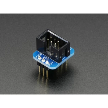 image of 1465 6-pin AVR ICSP Breadboard Adapter Mini Kit - Adafruit