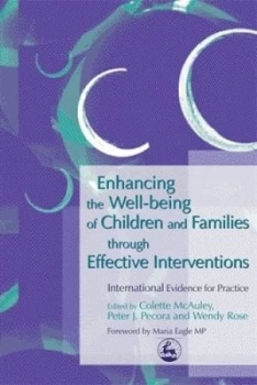 Image of Enhancing the Well-Being of Children and Families through Effective Interventions by Wendy Rose Paperback