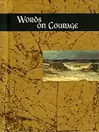 Image of words on courage