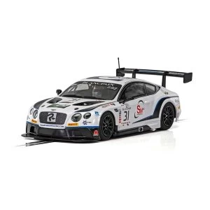 image of Bentley Continental GT3 Team Parker Racing Brands Hatch 2018 1:32 Scalextric Car