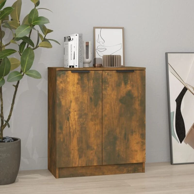 Image of VIDAXL Sideboard Smoked Oak 60x30x70cm Engineered Wood Vidaxl 8720286967805