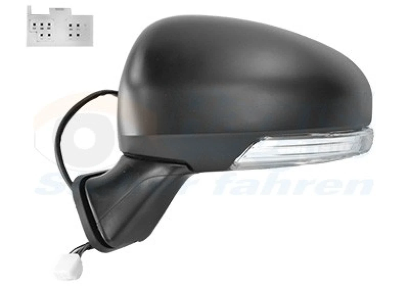 Image of VAN WEZEL Wing mirror VAN WEZEL 5468807