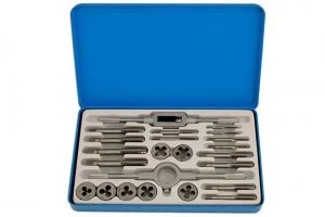 image of Genuine GUNSON 77123 Whitworth Tap & Die Set - 23pc - Ideal for classic cars