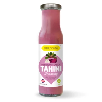 Image of Dressini Tahini Dressing - Beetroot & Garlic - 250ml