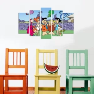 Image of 5MDFCO-15 Multicolor Decorative MDF Painting (5 Pieces)