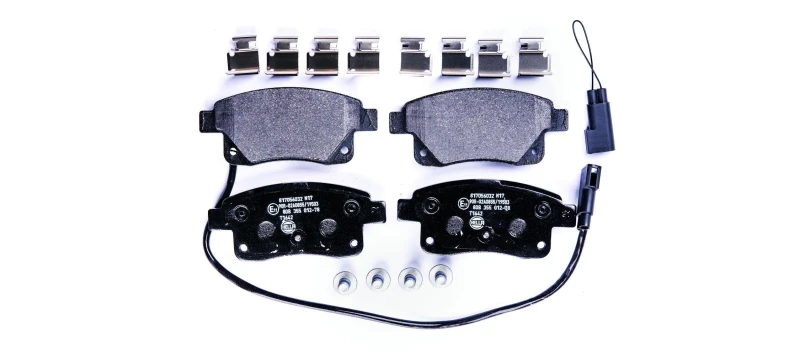 Image of HELLA Brake pad set HELLA 8DB 355 012-781