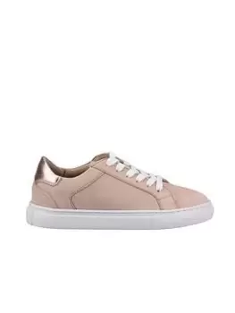 Image of Hush Puppies Mini Camille Trainers - Pink, Size 3 Older