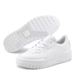 Image of Puma Sportstyle Womens Cali Dream Leather Trainers - White