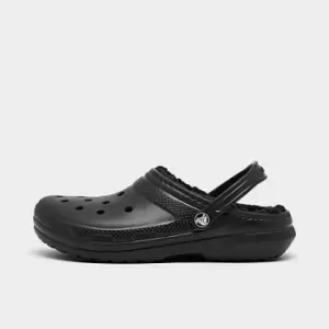 image of Big Kids Crocs Lined Classic Clog Shoes