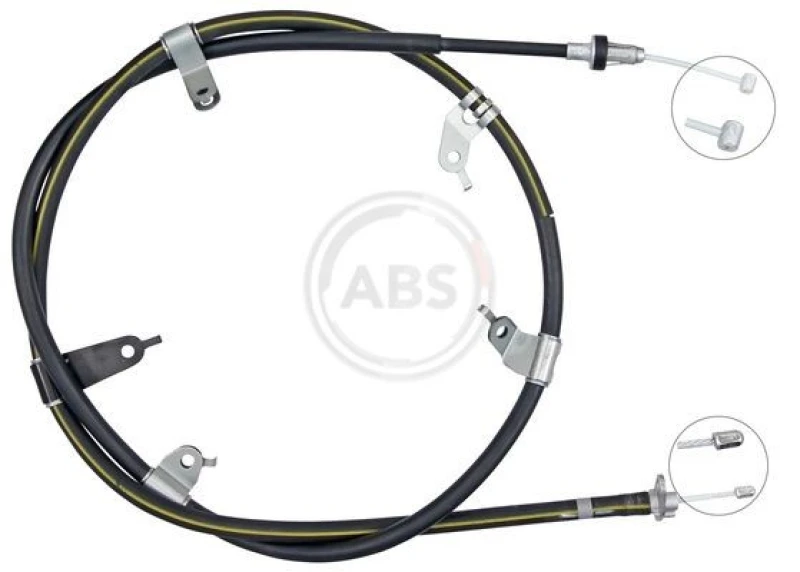 Image of A.B.S. Handbrake cable A.B.S. K10174