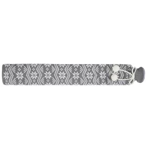 Image of Extra Long Hot Water Bottle - Grey Nordic