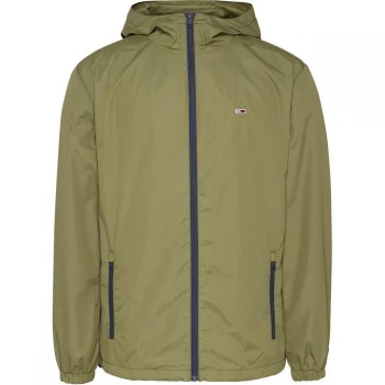Image of Tommy Jeans Packable Windbreaker - Uni Olive L8Q