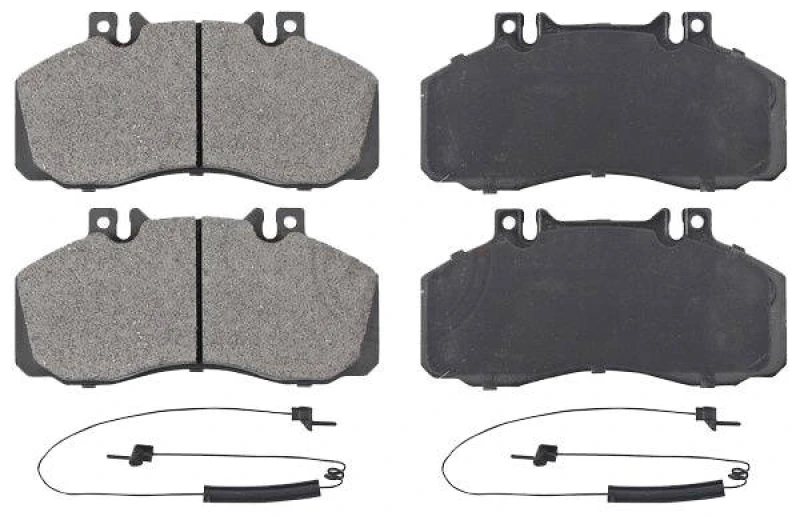 Image of A.B.S. 36665 Brake pad set incl. wear warning contact Brake Pad Set,disc brake (402)