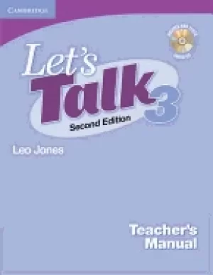 Image of lets talk level 3 teachers manual with audio cd