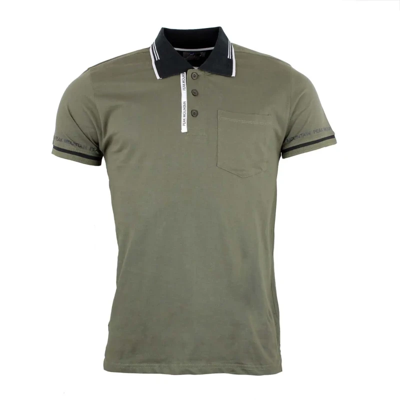 Image of Polo shirt Peak Mountain Croma Vert Male XL