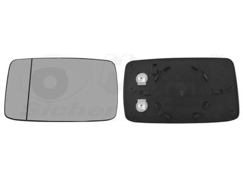 Image of VAN WEZEL Wing mirror glass VAN WEZEL 5880835