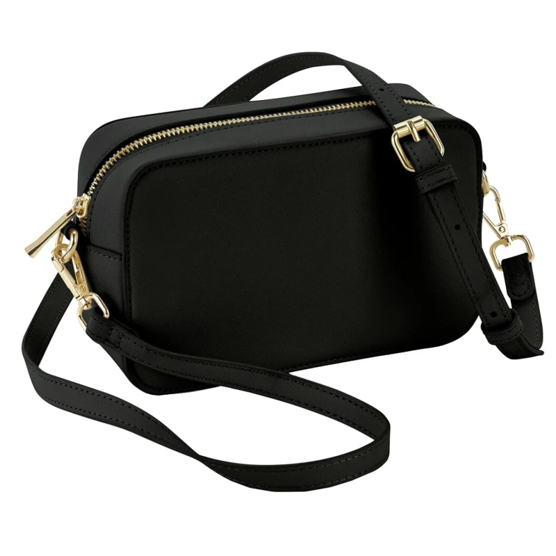 Image of Bagbase Mens Boutique Crossbody Bag in Black Male One Size