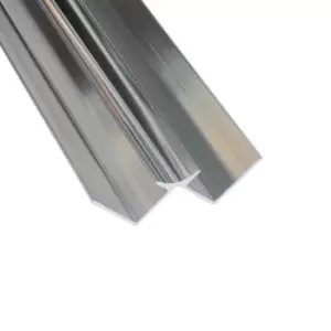 Image of 2440mm Acrylic/Composite Internal Corner Polished Silver - Mermaid