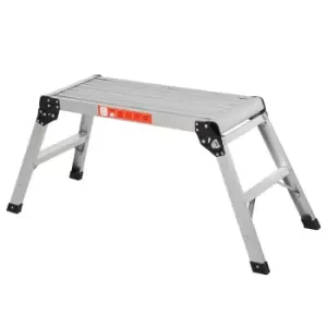 Image of HOMCOM Folding Step Hop up Double Bench Decorating Work Platform Stage Ladder