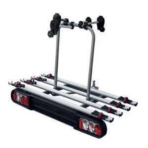 Image of Menabo Race Towbar Bike Rack for 4 Bikes - Silver