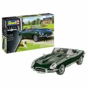 image of Jaguar E-Type Roadster Level 3 Revell Model Kit