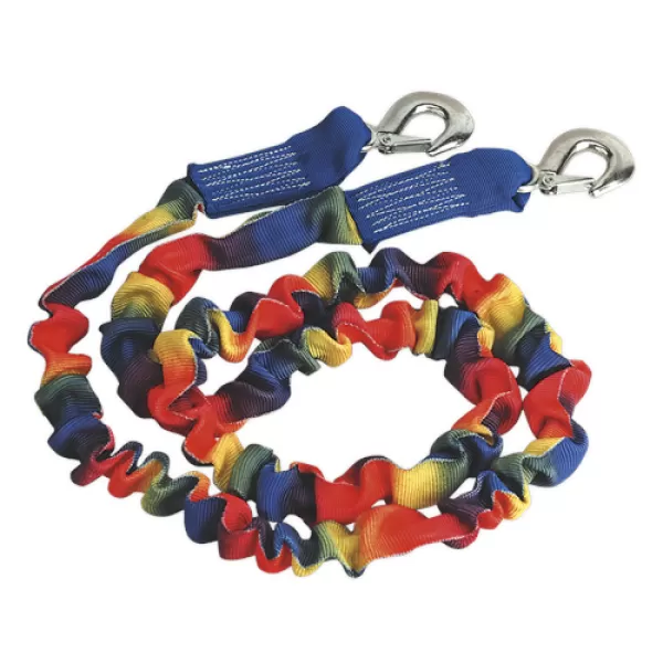 Image of Genuine SEALEY TH3002 Tow Rope 3000kg Rolling Load Capacity