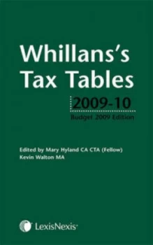 Image of Whillanss Tax Tables by Mary Hyland and Kevin Walton Paperback