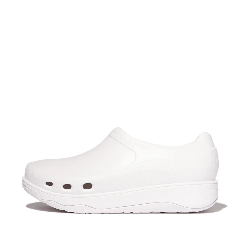Image of FitFlop Work High-Performance Professional Clogs White