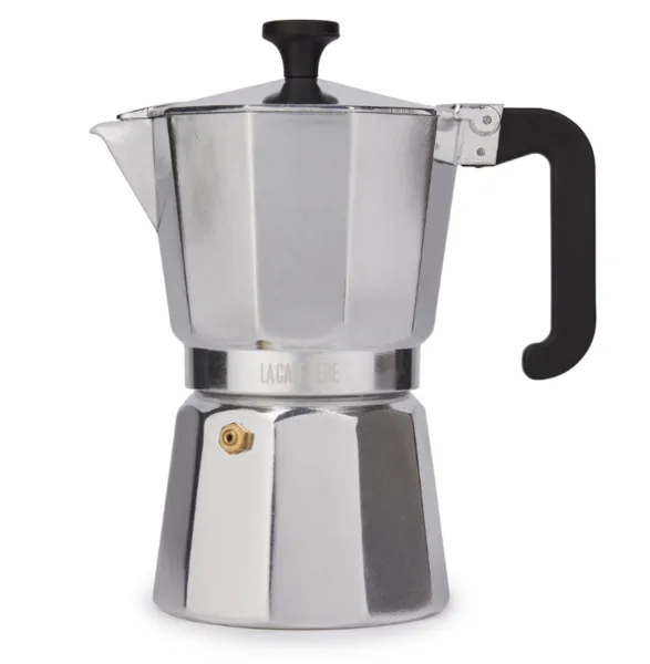 La Cafetiere Venice LCVEN6CPSIL 6 Cup Espresso Coffee Maker