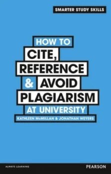 Image of How to Cite Reference and Avoid Plagiarism at University by Kathleen Mcmillan Paperback