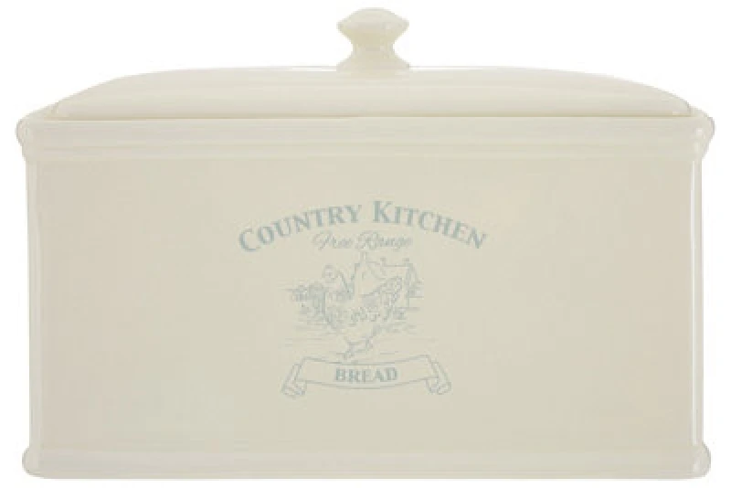 Image of Premier Housewares Country Kitchen Bread Crock Cream