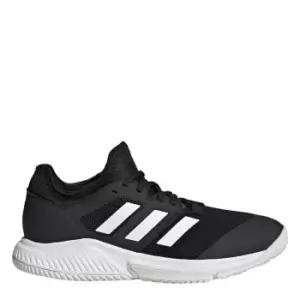 image of adidas Court Team Bounce Womens Indoor Court Trainers - Black