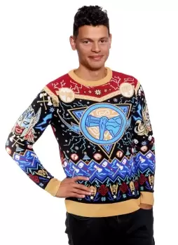 image of Thor: Stormbreaker Christmas Jumper - L