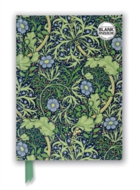 Image of William Morris: Seaweed (Foiled Blank Journal) Notebook / blank book