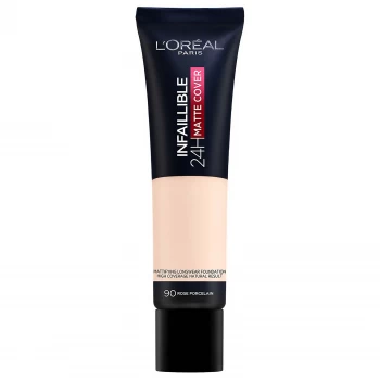 Image of LOreal Paris Infallible Matte Foundation 90 Rose Porcelain