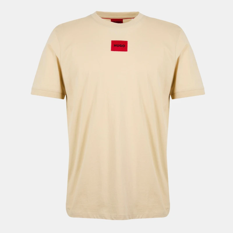 Image of Hugo Diragolino T Shirt - Beige Beige S