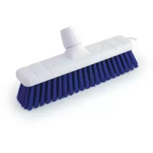 image of SBS300 12" Soft Poly Sweep Broom Head Blue