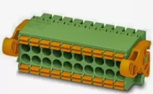 Image of Phoenix Contact Dfmc 1,5/17-St-3,5-Lr Terminal Block, Pluggable, 17Pos, 16Awg