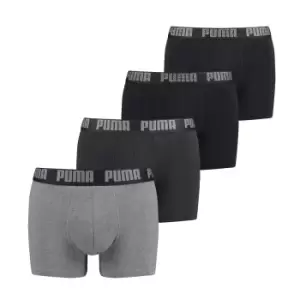 Image of Pack of 4 Plain Hipsters in Cotton