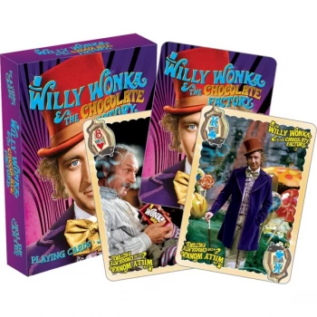 Image of Willy Wonka Playing Cards