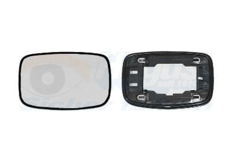 Image of VAN WEZEL Wing mirror glass VAN WEZEL 1838831