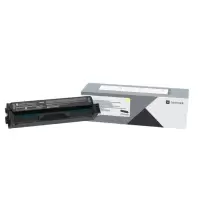 image of Lexmark 20N0X40 Yellow Laser Toner Ink Cartridge