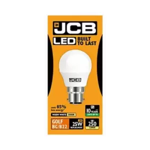 Image of JCB - LED Golf 250 Lumen Opal 3000K B22 Box S10967