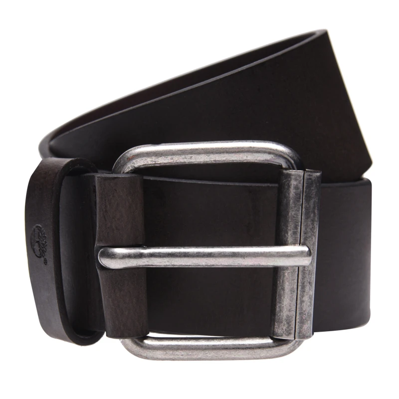Image of Timberland Leather Belt - Brown Brown XL