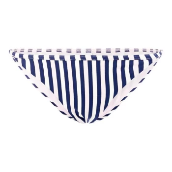 image of Jack Wills Midgrove String Bikini Bottoms - Pink NAVY 078