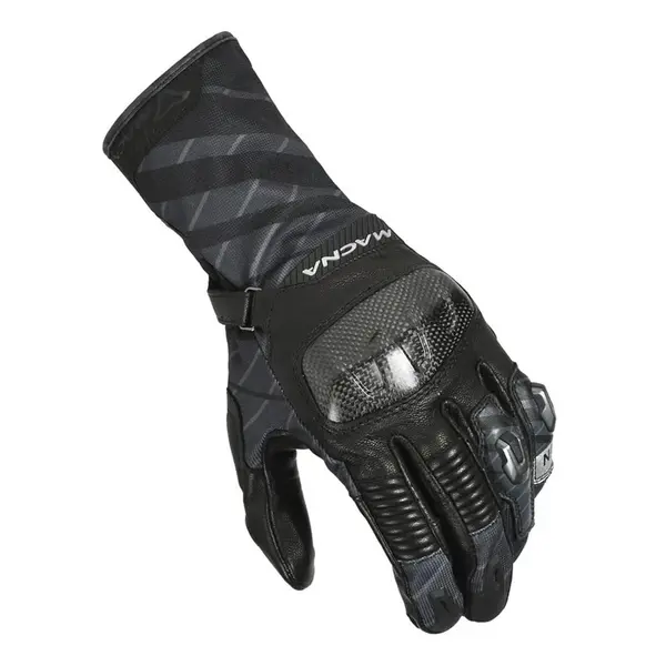 Image of Macna Krown Black Gloves Summer XL