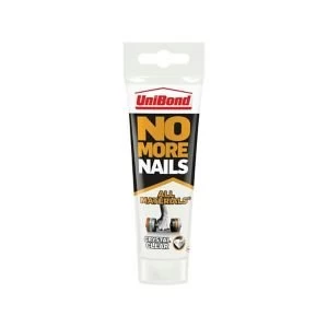 Image of UniBond No More Nails Solvent-free Clear Grab adhesive 90ml