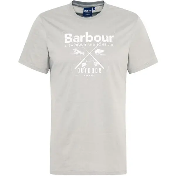 Image of Barbour Fly Graphic T-Shirt - Grey 2XL