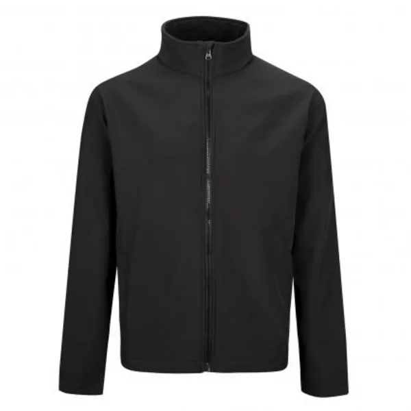 Image of Portwest Mens Print and Promo Softshell Jacket TK20BKR5XL Colour: Black
